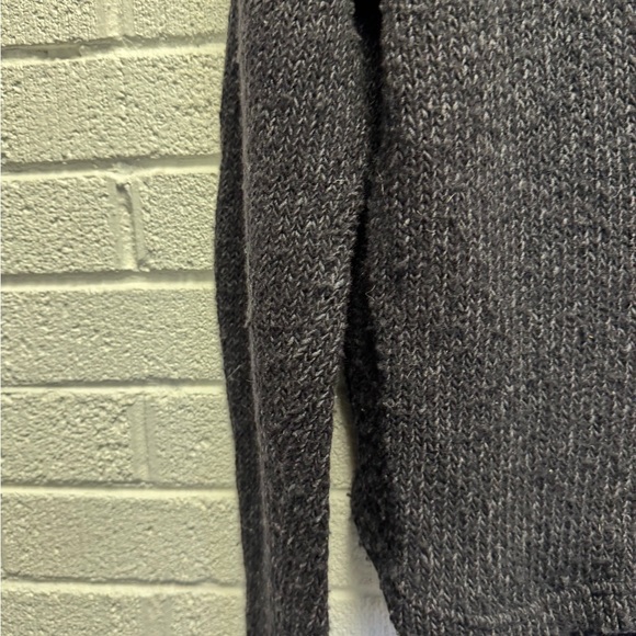 Armani Jeans Black Knit Hooded Sweater Vintage - Picture 8 of 12